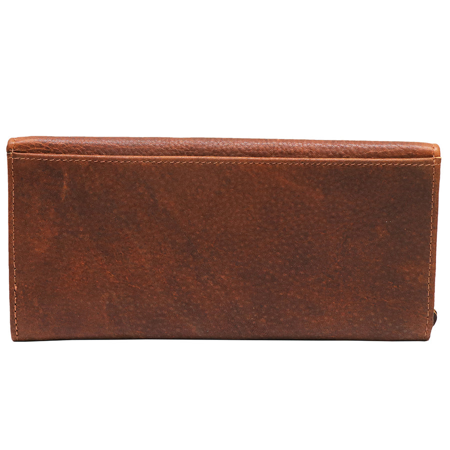 American Darling Small Cross body Bag Genuine Vegetable Tanned Leather Wallet Purse Western Handbag 4in x 1in x 8in