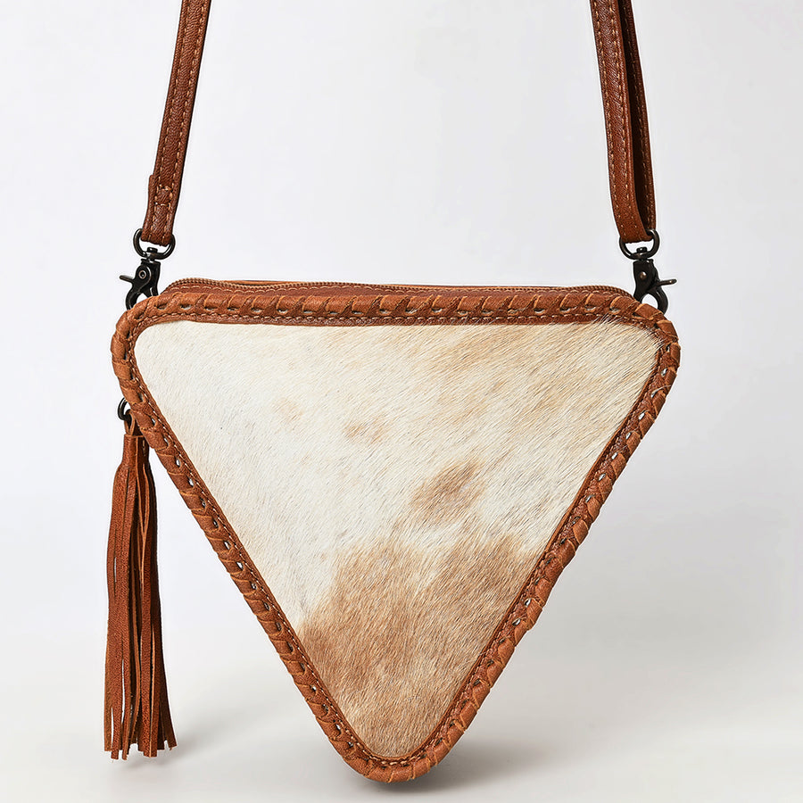 American Darling Cross body Bag Hand Tooled Floral Carved Genuine Leather Western Purse with YKK Zipper