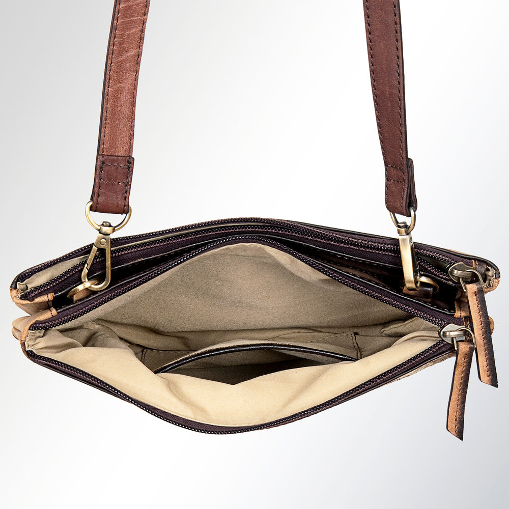 American Darling Small Crossbody Hair-On Genuine Leather Western Women Bag Handbag Purse | for Cute