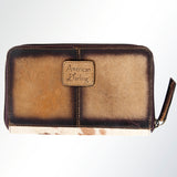 American Darling Wallet Hair-On Genuine Leather Western Women Bag | Handbag Purse Wristlet Travel Clutch