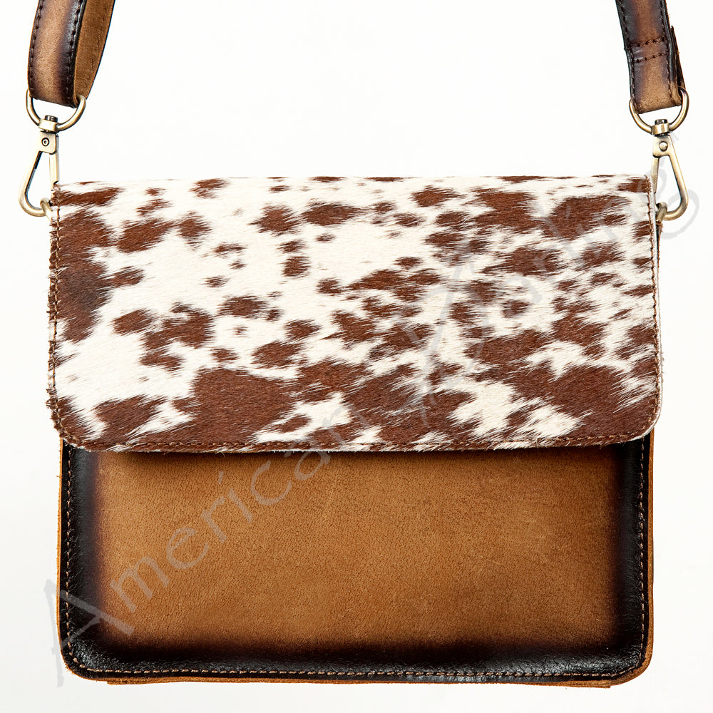 American Darling Cross Body Hair-On Genuine Leather Western Women Bag | Pink Handbag Purse Crossbody for Cute