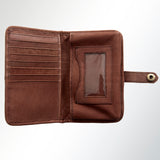 American Darling ADBGI128A Wallet Genuine Leather Women Bag Western Handbag Purse