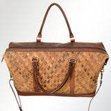 American Darling ADBGI134A Duffel Genuine Leather Women Bag Western Handbag Purse