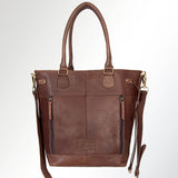 American Darling Tote Full Grain Genuine Leather Western Women Bag Handbag Purse | Travel Bags College Casual