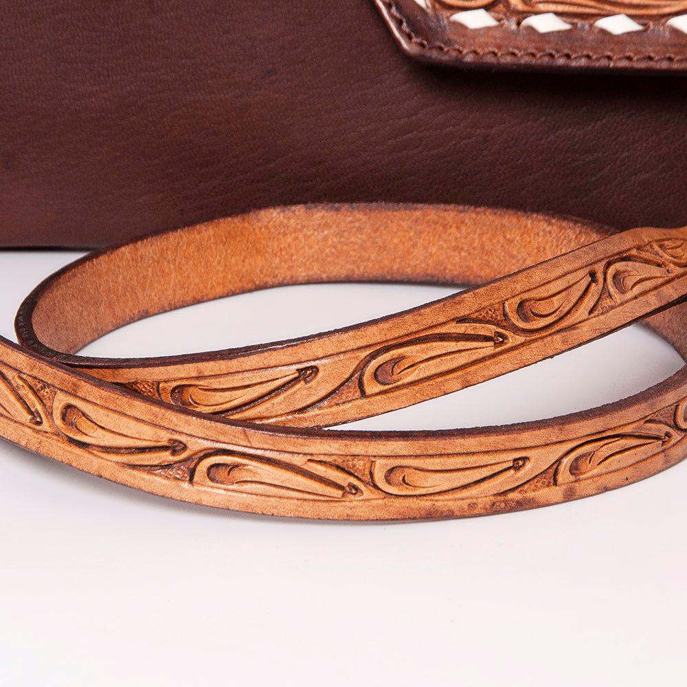 American Darling Cross Body Hand Tooled Genuine Leather Western Women Bag | Handbag Purse Crossbody for Cute