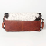 American Darling Wallet Hand Tooled Hair on Genuine Leather Western Women Bag | Handbag Purse Wristlet Travel Clutch