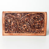American Darling Wallet Hand Tooled Genuine Leather Western Women Bag | Handbag Purse Wristlet Travel Clutch