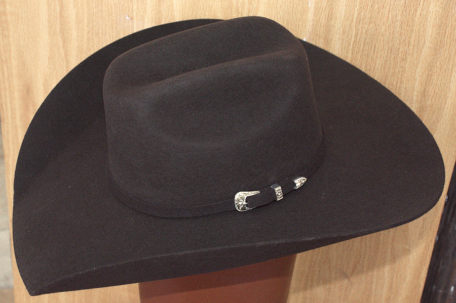 Corbeto Boots Crushable Cowboy Hat Buckle Matching Band Brown