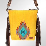 American Darling Cross Body Hand Tooled Saddle Blanket Genuine Leather Western Women Bag Handbag Purse | Crossbody for Cute