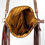 American Darling Cross Body Hand Tooled Saddle Blanket Genuine Leather Western Women Bag Handbag Purse | Crossbody for Cute