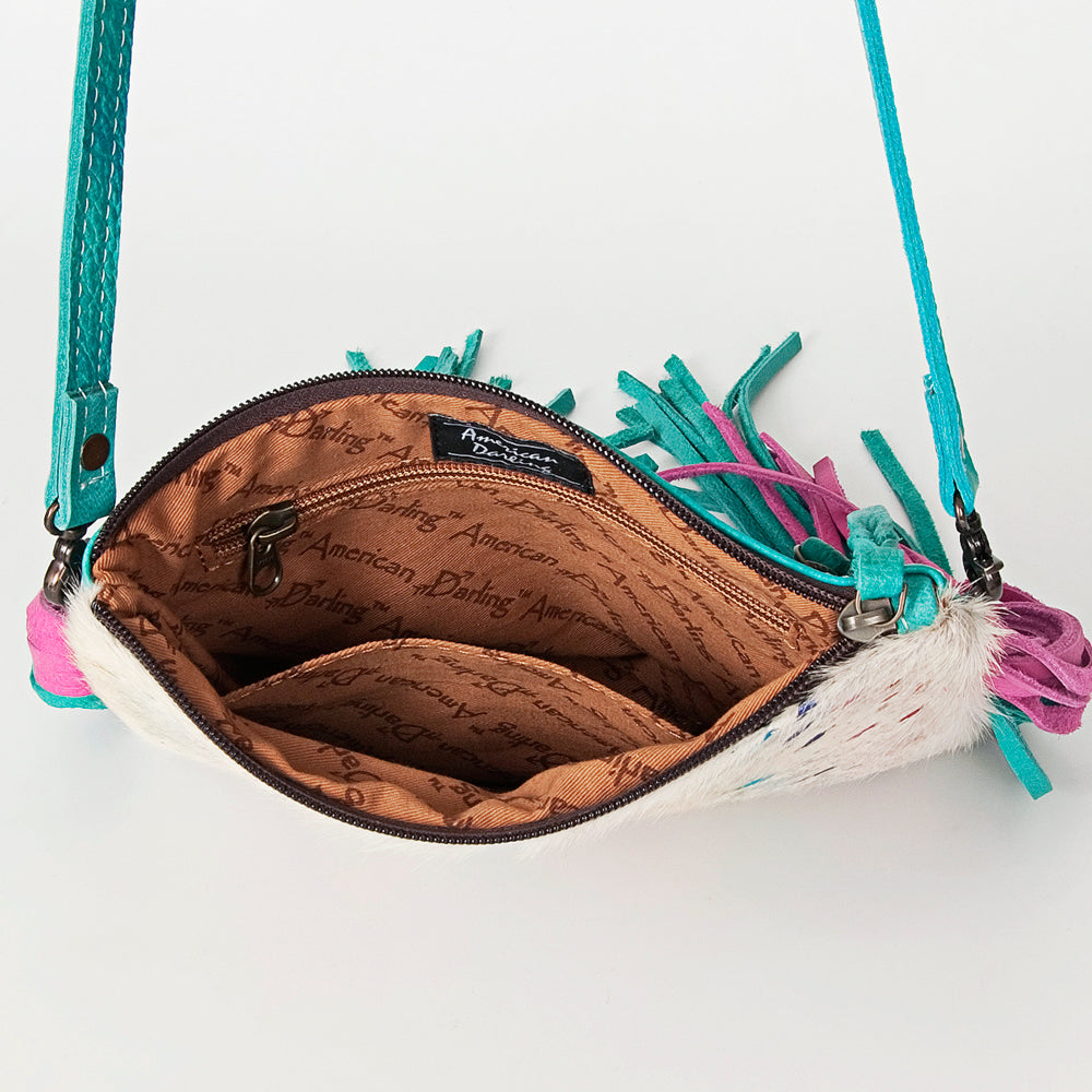 American Darling Small Crossbody Genuine Leather women bag western handbag purse