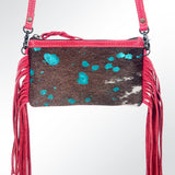 American Darling Small Crossbody Hair On Genuine Leather Western Women Bag Handbag Purse | for Cute