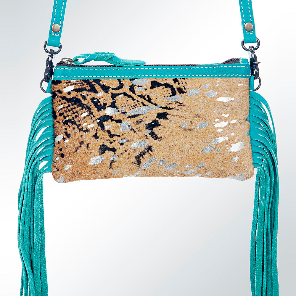 American Darling Small Crossbody Hair On Genuine Leather Western Women Bag Handbag Purse | for Cute