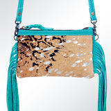 American Darling Small Crossbody Hair On Genuine Leather Western Women Bag Handbag Purse | for Cute
