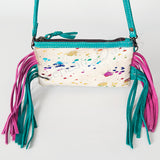 American Darling Small Crossbody Hair On Genuine Leather Western Women Bag Handbag Purse | for Cute