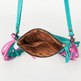 American Darling Small Crossbody Hair On Genuine Leather Western Women Bag Handbag Purse | for Cute