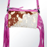 American Darling Small Crossbody Hair On Genuine Leather Western Women Bag Handbag Purse | for Cute