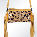 American Darling Small Crossbody Hair On Genuine Leather Western Women Bag Handbag Purse | for Cute