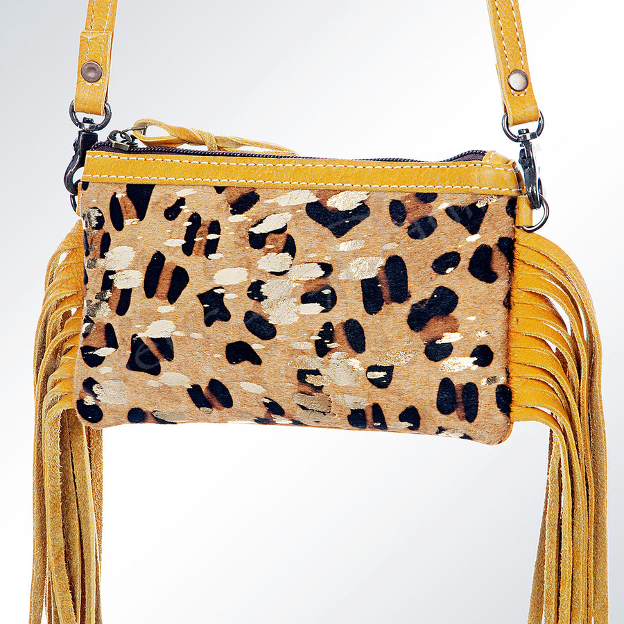 American Darling Small Crossbody Hair On Genuine Leather Western Women Bag Handbag Purse | for Cute - Uhorse