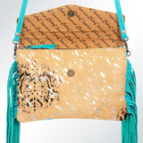 American Darling Envelope Hair on Genuine Leather Western Women Bag Handbag Purse | for Cute