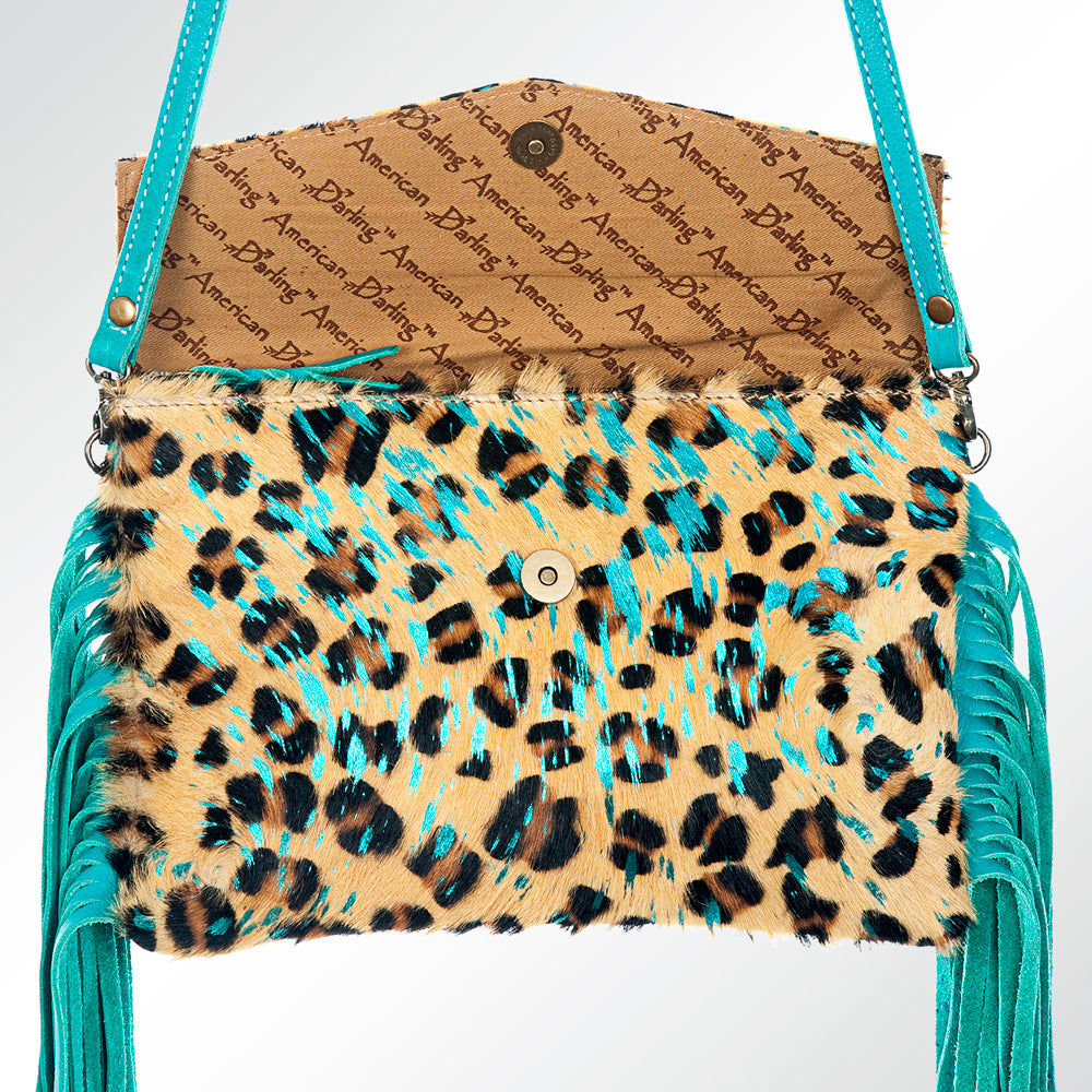 American Darling Envelope Hair on Genuine Leather Western Women Bag Handbag Purse | for Cute