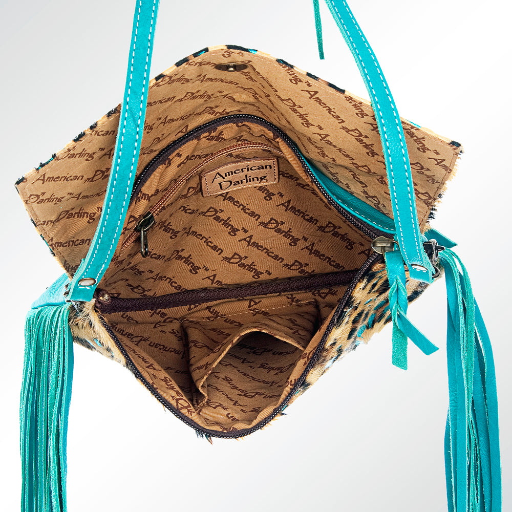 American Darling Envelope Hair on Genuine Leather Western Women Bag Handbag Purse | for Cute