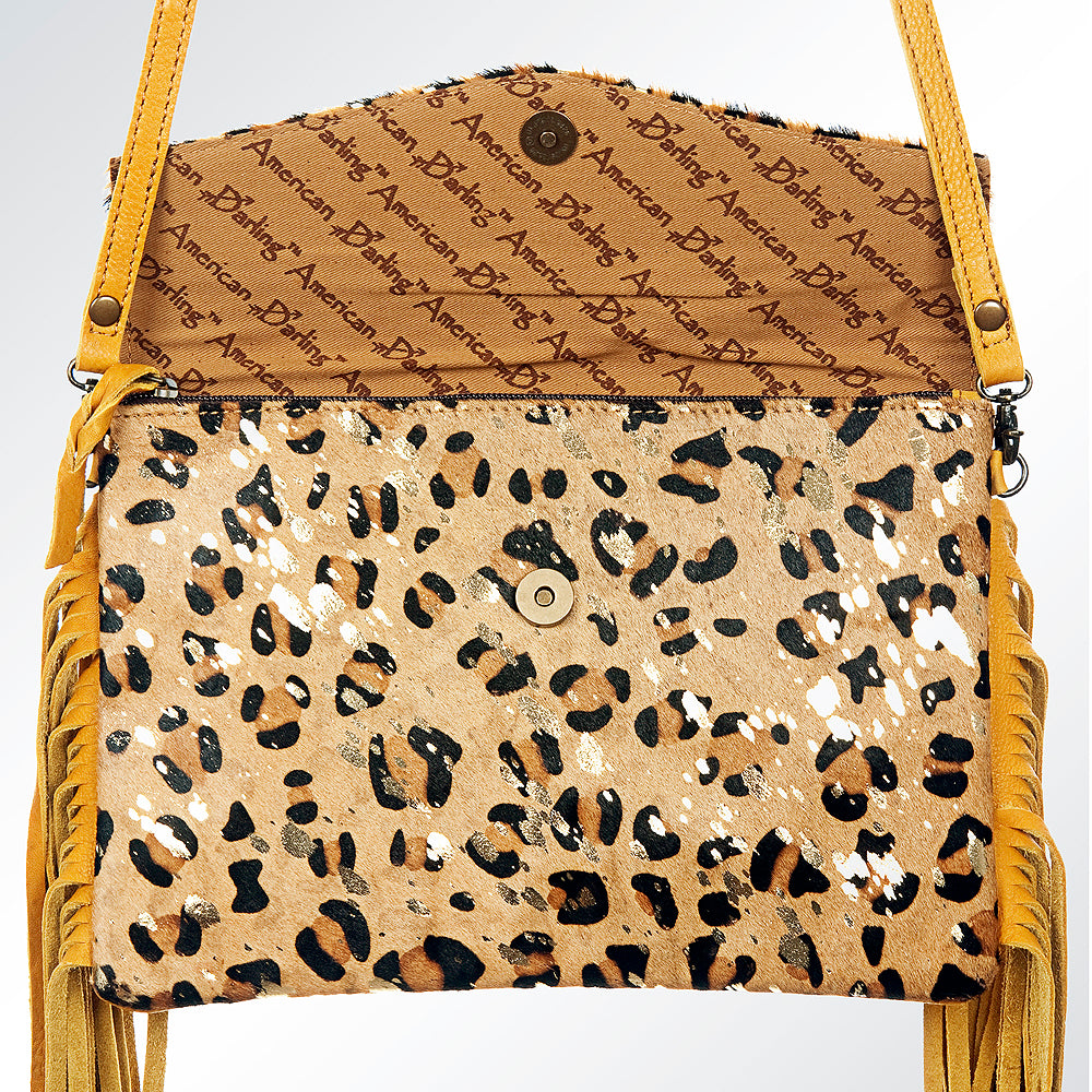 American Darling Envelope Hair on Genuine Leather Western Women Bag Handbag Purse | for Cute