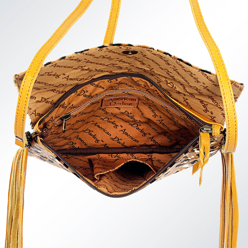 American Darling Envelope Hair on Genuine Leather Western Women Bag Handbag Purse | for Cute