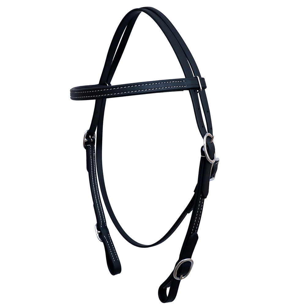 HILASON Western Horse Biothane Leather Headstall & Breast Collar Set