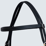 HILASON Western Horse Biothane Leather Headstall & Breast Collar Set