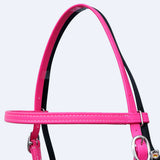 HILASON Western Horse Biothane Leather Headstall & Breast Collar Set