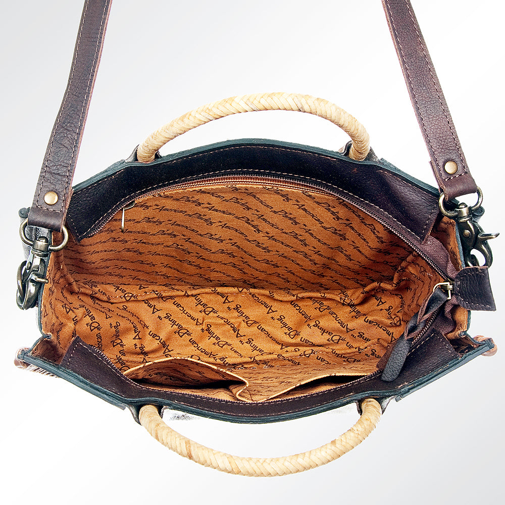 American Darling Cross Body Hand Tooled Full Grain Genuine Leather Western Women Bag Handbag Purse | Crossbody for Cute