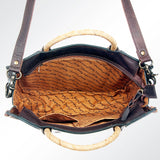 American Darling Cross Body Hand Tooled Full Grain Genuine Leather Western Women Bag Handbag Purse | Crossbody for Cute