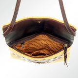 American Darling Crossbody Saddle Blanket Genuine Leather Western Women Bag Handbag Purse | Travel Bags College Casual