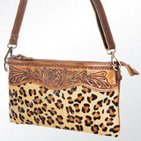 American Darling Small Crossbody Hand Tooled Hair On Genuine Leather Western Women Bag Handbag Purse | for Cute