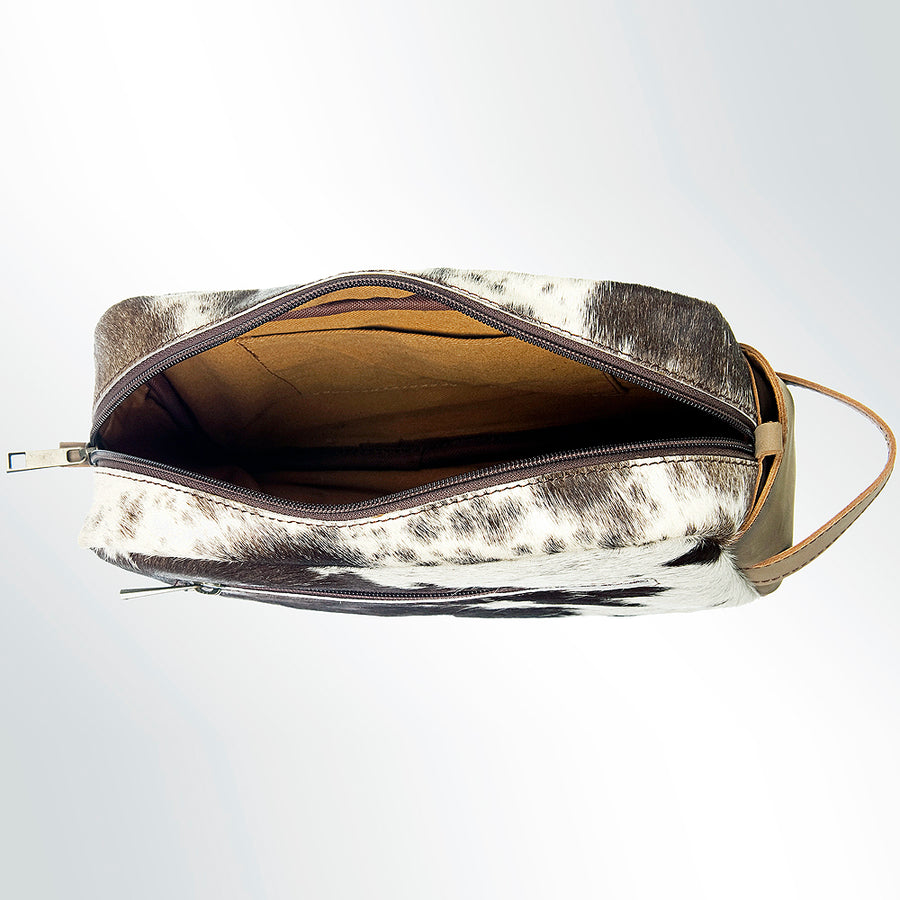 American Darling Coin Purse Hair on Genuine Leather Western Women Bag | Handbag Wristlet Travel Clutch
