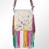 American Darling Large Crossbody Hair-On Genuine Leather Women Bag Western Handbag Purse| Western leather handbag |