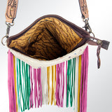 American Darling Large Crossbody Hair-On Genuine Leather Women Bag Western Handbag Purse| Western leather handbag |