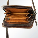 American Darling Crossbody Saddle Blanket Genuine Leather Western Women Bag Handbag Purse | Travel Bags College Casual