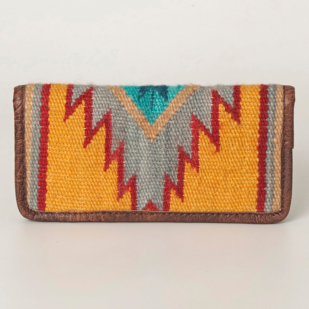 American Darling Wallet Saddle Blanket Genuine Leather Women Bag Western Handbag Purse| Wallet Purse