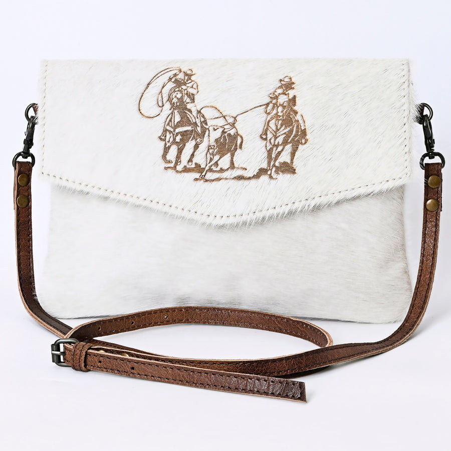 American Darling Envelope Hair-On Genuine Leather Western Women Bag Handbag Purse | for Cute