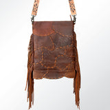 American Darling Large Crossbody Full Grain Genuine Leather Western Women Bag Handbag Purse | for Cute