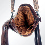 American Darling Large Crossbody Full Grain Genuine Leather Western Women Bag Handbag Purse | for Cute