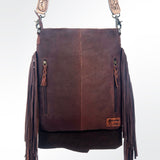 American Darling Large Crossbody Full Grain Genuine Leather Western Women Bag Handbag Purse | for Cute