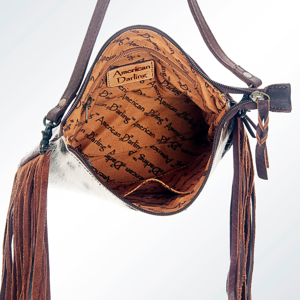 American Darling Cross Body Hair on-Genuine Leather Western Women Bag Handbag Purse | Crossbody for Cute