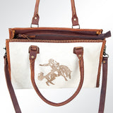 American Darling Tote Hair On Genuine Leather Western Women Bag | Handbag Weekend Travel Bags