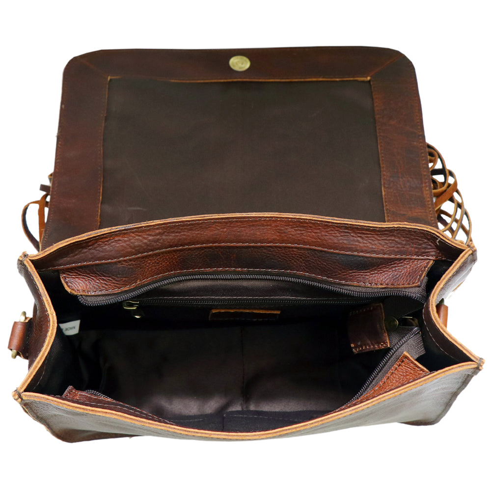 American Darling Crossbody Hand Painted Full Grain Genuine Leather Western Women Bag Handbag Purse |