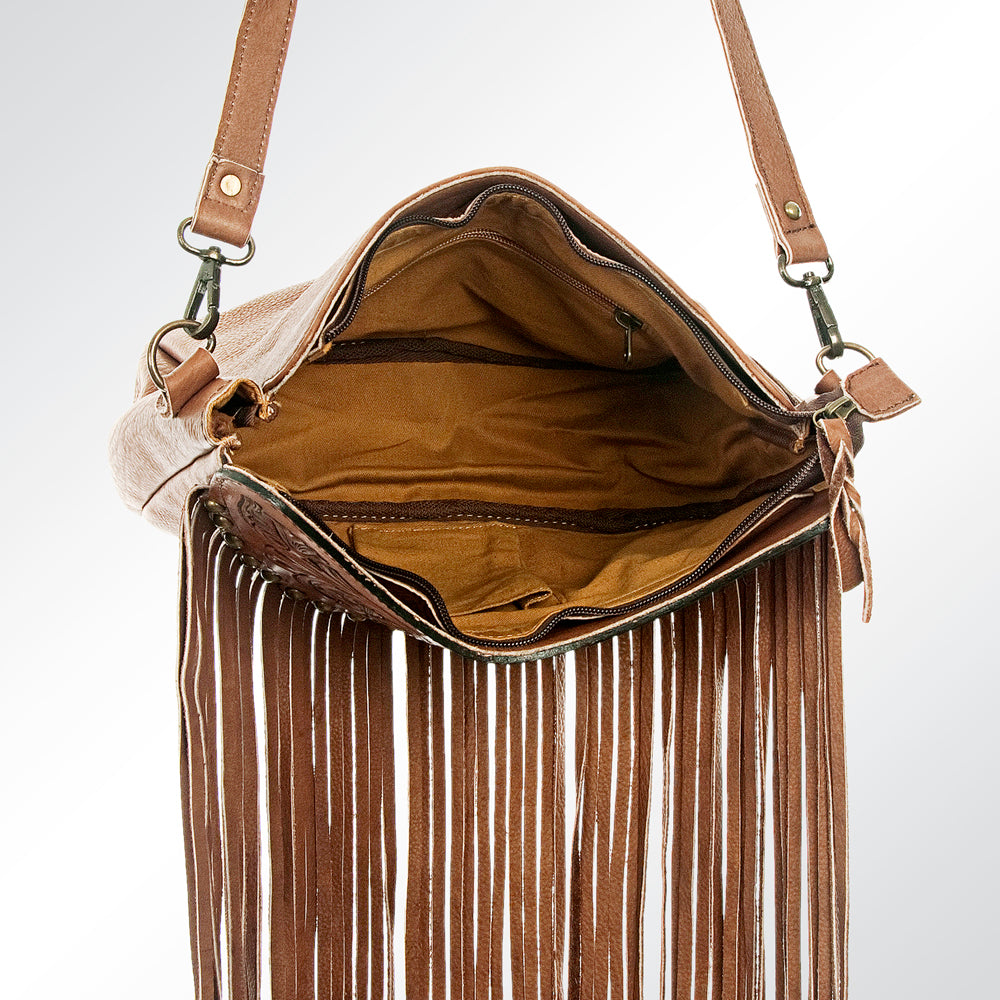 American Darling Cross Body Hand Tooled Full Grain Genuine Leather Western Women Bag Handbag Purse | Crossbody for Cute