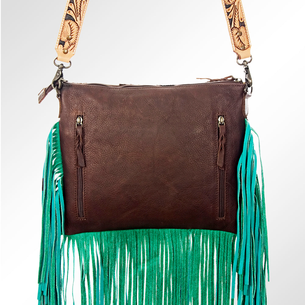 American Darling Cross Body Hair on-Genuine Leather Western Women Bag Handbag Purse |