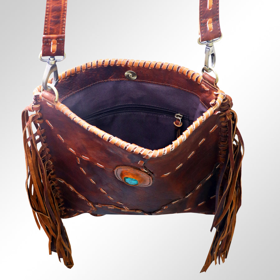 American Darling Cross Body Full Grain Leather Western Women Bag Handbag Purse | Crossbody for Cute